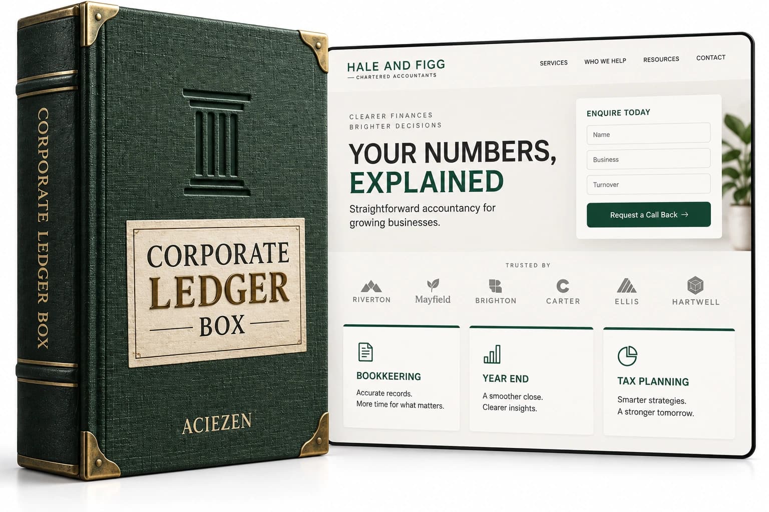 Corporate Ledger Box view 1