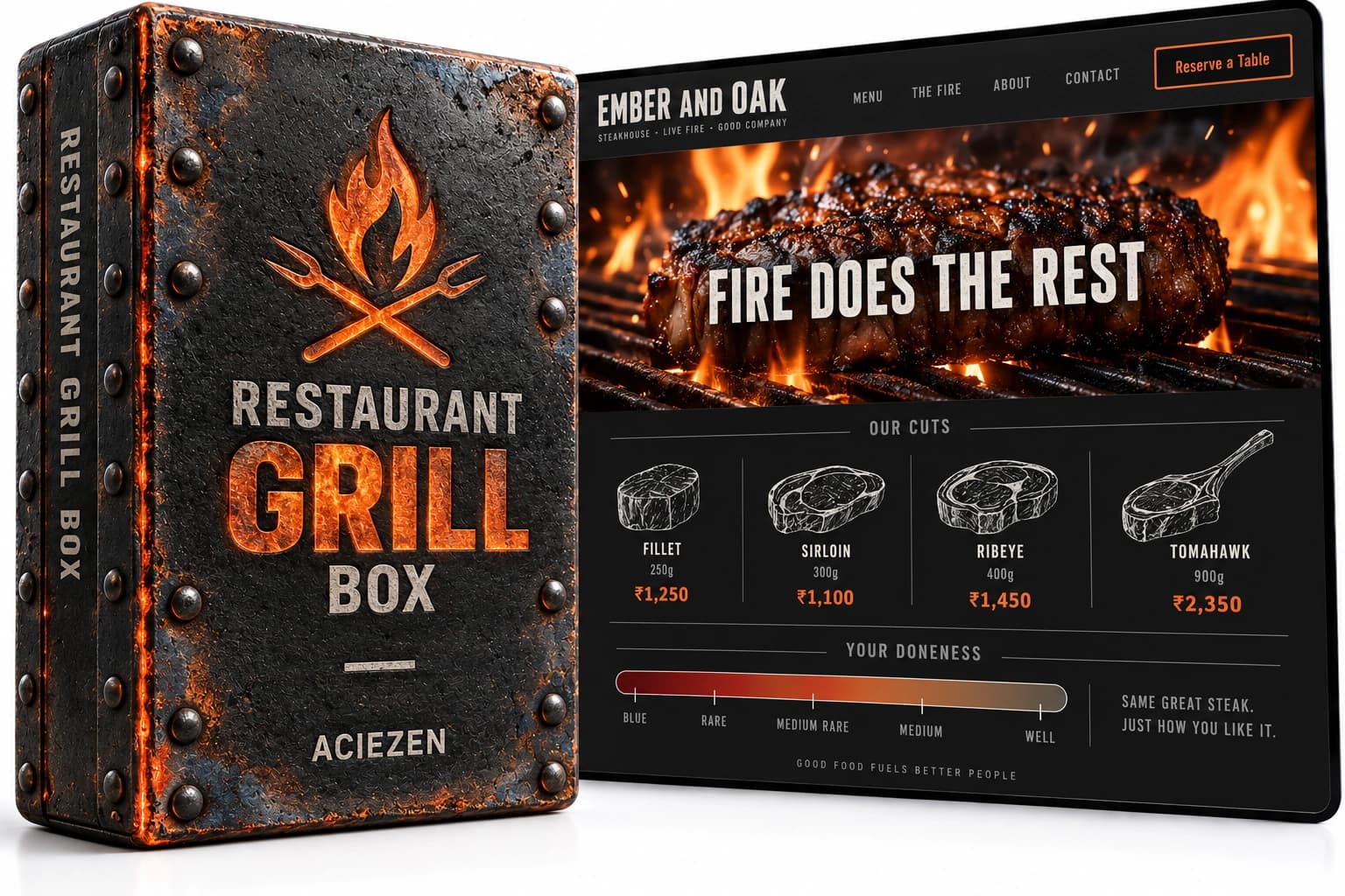 Restaurant Grill Box view 1