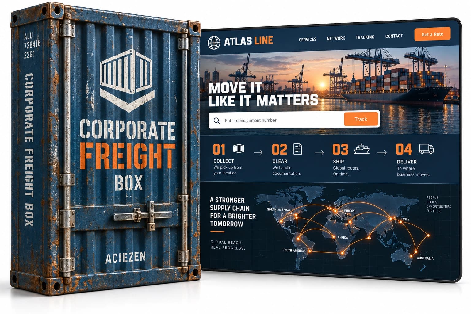 Corporate Freight Box view 1