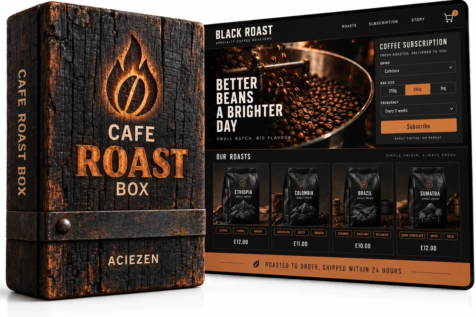 Cafe Roast Box view 1