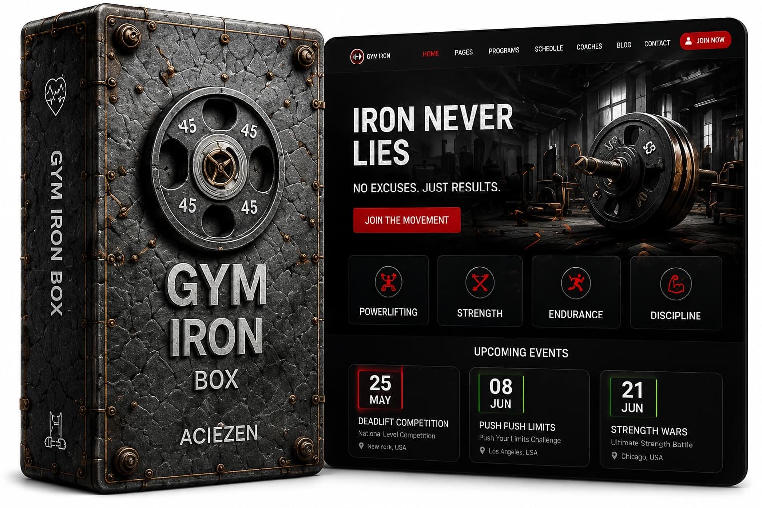 Gym Iron Box
