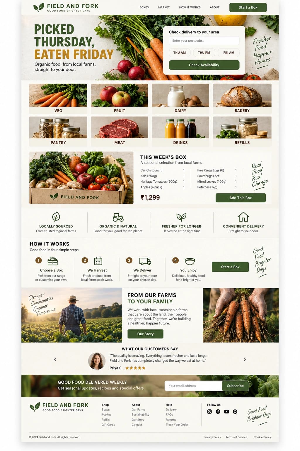 Shop Harvest Box full page preview